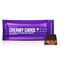 Chokoladebar med karamel Creamy Carol fra Simply Chocolate 40 g  